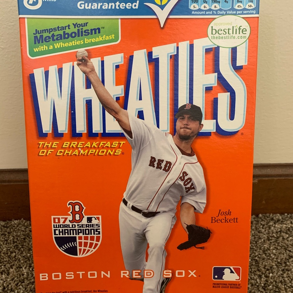 Josh Beckett Wheaties Box